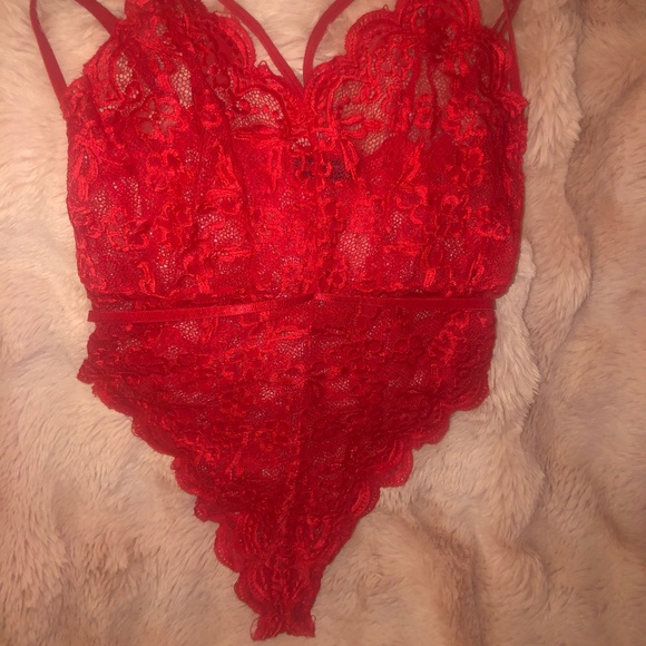 Avidlove Other - NEW Avidlove Red double strap lace Teddy